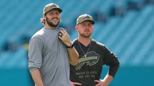 Josh Allen nhớ lại vai trò trong cuộc tìm kiếm huấn luyện viên của Bills, chi tiết cách tiếp cận của Joe Brady với vai trò mới