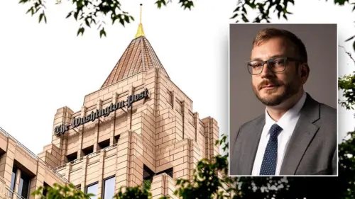 Biên tập viên phụ trách chuyên mục Ý kiến của Washington Post xin từ chức chỉ sau một năm