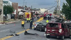 28 người bị thương sau khi xe buýt tông vào tòa nhà ở Maryland