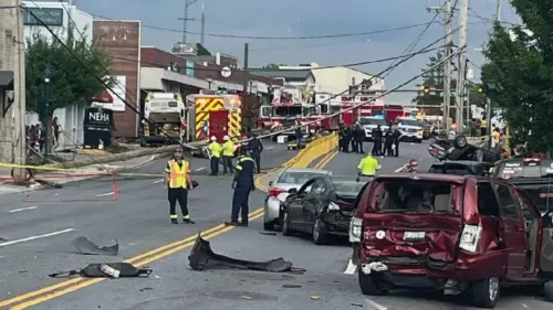 28 người bị thương sau khi xe buýt tông vào tòa nhà ở Maryland