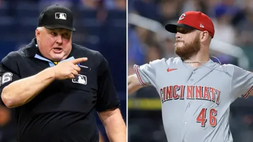 Cầu thủ bóng chày Cincinnati Reds chỉ trích trọng tài vì cản trở người phòng ngự