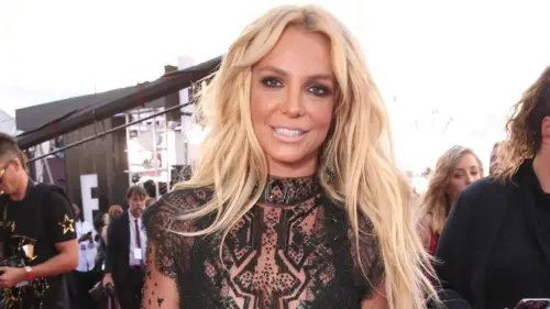 Britney Spears đứng qua cửa sổ trời xe đang chạy trên xa lộ với tốc độ 45 dặm/giờ