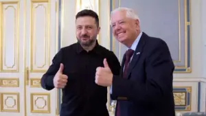 Thượng Nghị Sĩ Lindsey Graham có những lời lẽ cuối cùng tại Ukraine một ngày trước khi qua đời
