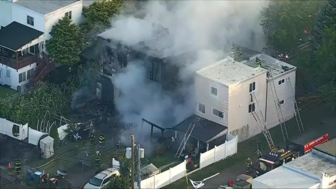 Crews Battle Large Fire in Montgomery County