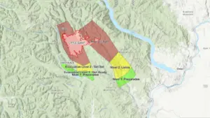 Cháy rừng ‘Little Giant’ buộc lệnh sơ tán khẩn cấp tại Hạt Chelan, Washington