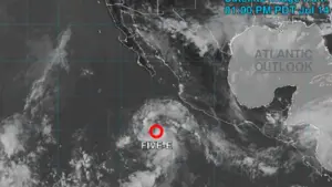 Bão nhiệt đới ngoài khơi Mexico có thể mạnh thành bão, Trung tâm Bão Quốc gia cho biết