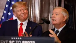 Từ “kẻ đáng khinh” đến “người nhà”: Hành trình đáng nhớ của Tổng Thống Donald Trump với Lindsey Graham