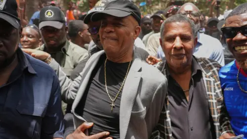 Cựu Tổng thống Haiti Michel Martelly trở về quê nhà giữa ồn ào điều tra