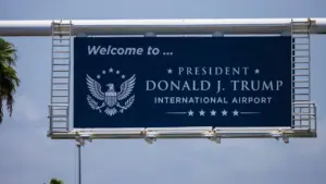 Sân bay Nam Florida đổi tên thành Sân bay Quốc tế Tổng thống Donald J. Trump