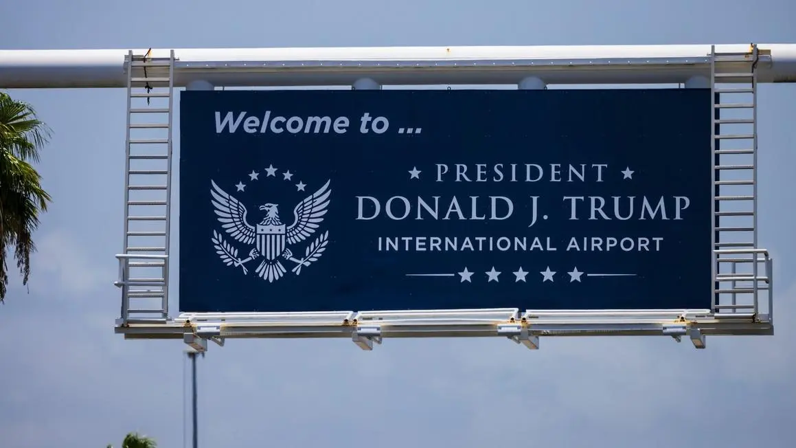 Sân bay Nam Florida đổi tên thành Sân bay Quốc tế Tổng thống Donald J. Trump
