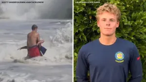 Dàn diễn viên “Baywatch” vinh danh nam cứu sinh tuổi teen