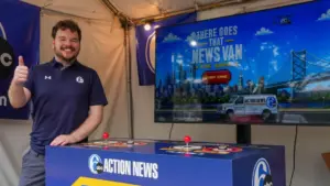 6abc Action News ra mắt trò chơi điện tử ‘There Goes That News Van’ tại Musikfest