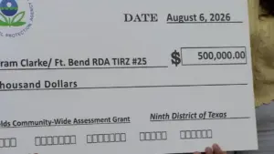 SW Houston và Fort Bend nhận 500.000 đô la từ EPA để kiểm tra các khu đất có khả năng ô nhiễm