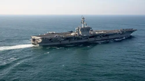 Tàu sân bay mới hướng về Trung Đông sau các báo cáo về vấn đề trên tàu USS Lincoln