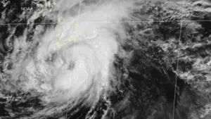 Bão nhiệt đới Lala gây mưa lớn, gió mạnh khắp quần đảo Hawaii