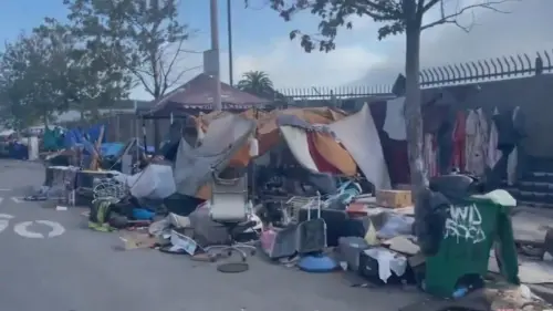 Video lan truyền gây tranh cãi về khu người vô gia cư gần UC Berkeley