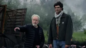 Jacob Elordi khen đạo diễn Ridley Scott trên phim trường ‘The Dog Stars’