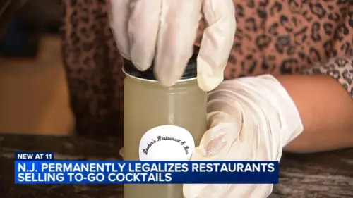 New Jersey Chính Thức Cho Phép Nhà Hàng Bán Cocktail Mang Về