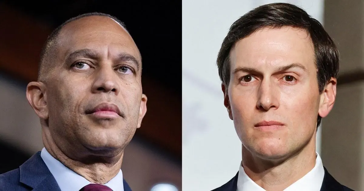 Hakeem Jeffries và Jared Kushner gặp mặt tại New York bàn về hợp tác giữa Đảng Dân chủ và chính quyền Trump
