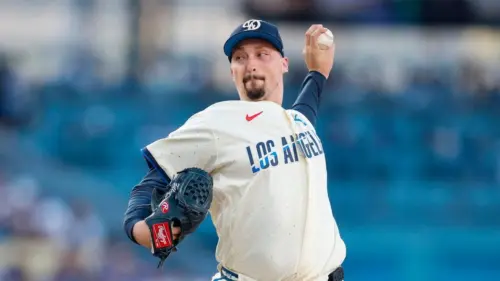 Blake Snell trở lại thi đấu cho Dodgers sau 3 tháng nghỉ vì chấn thương khuỷu tay