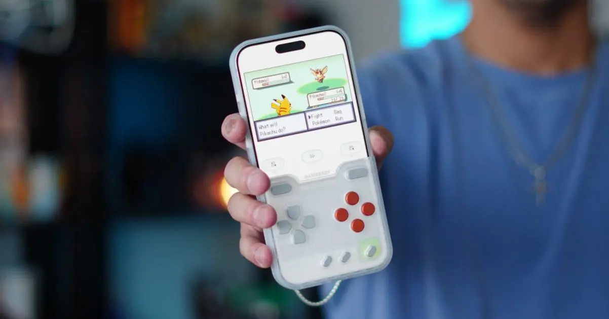 GAMEBABY Biến iPhone Thành Máy Chơi Game Game Boy Với Các Nút Bấm Vật Lý