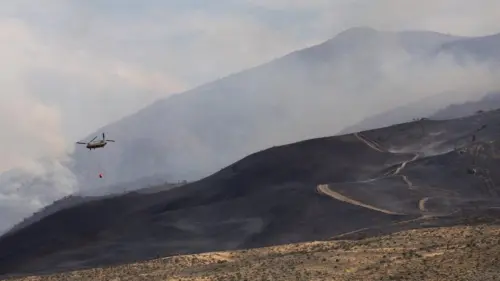 Cháy rừng Hawk ở Nevada đe dọa hàng ngàn căn nhà, hơn 90.000 dân sơ tán