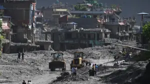 Số người chết do lũ lụt ở biên giới Nepal-Tibet tăng lên 750, hơn 3.000 người mất tích