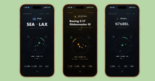 Ứng dụng ‘Overflight’ giúp bạn biết máy bay nào đang bay trên đầu