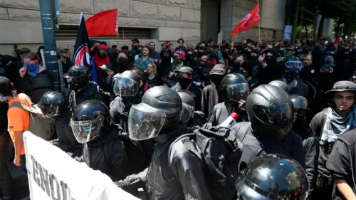 Các trang web liên quan đến Antifa ngừng hoạt động sau khi Bộ Ngoại giao Hoa Kỳ liệt kê một tập thể công nghệ là khủng bố