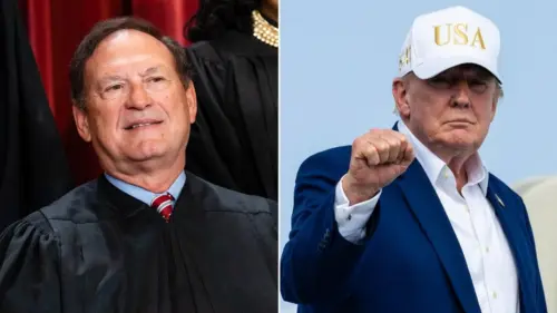 Ông Trump khen thẩm phán Alito ở Tòa Tối cao