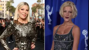 Tori Spelling ra mắt trang phục bikini gợi cảm, lên tiếng về việc rời podcast ‘90210MG’