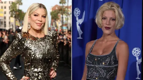Tori Spelling ra mắt trang phục bikini gợi cảm, lên tiếng về việc rời podcast ‘90210MG’