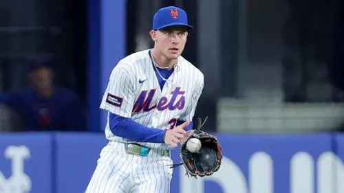 Tân binh Mets Carson Benge gây ấn tượng với hai pha ném bóng chính xác trong trận thắng Padres