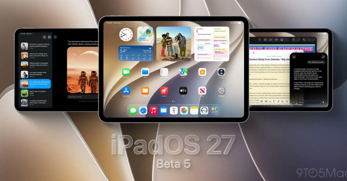 Apple Phát Hành Bản Beta 5 Cho iPadOS 27, watchOS 27 Và Các Hệ Điều Hành Khác