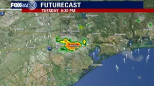 Thời tiết Houston: Nóng bức hơn vào thứ Ba với mưa giông cuối ngày