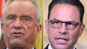 Thống đốc Pennsylvania và RFK Jr. công kích lẫn nhau về các ca tử vong liên quan đến sởi