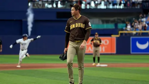 San Diego Padres bị Rays quét sạch sau khi outfielder thả bóng bay qua hàng rào thành home run: Xem