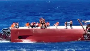 Chìm phà-dò ngoài bờ biển Bắc Síp, ít nhất 8 người thiệt mạng, 20 người còn mất tích