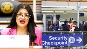 Nghị sĩ Tlaib đề xuất chặn cơ quan Di trú truy cập dữ liệu hàng không, cho rằng TSA tiếp tay nhắm vào người nhập cư