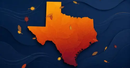 Dự báo thời tiết mùa thu năm 2026 tại Texas