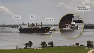 NTSB: Cuộc gọi điện thoại và thiếu cảnh giới viên dẫn đến tai nạn tàu trên Kênh tàu Houston năm 2024