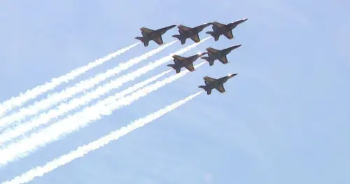 Màn trình diễn của U.S. Navy Blue Angels tại Seafair bị hủy do gió lớn