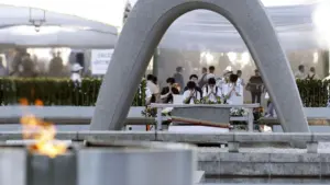 Hiroshima tưởng niệm 81 năm vụ ném bom nguyên tử, kêu gọi từ bỏ vũ khí hạt nhân