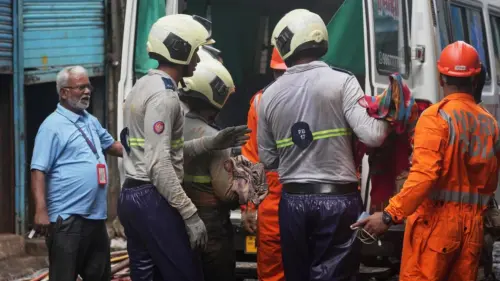 Mưa Lớn Mùa Mưa Ấn Độ Gây Sạt Lở Đất Ở Mumbai, Ít Nhất 6 Người Thiệt Mạng