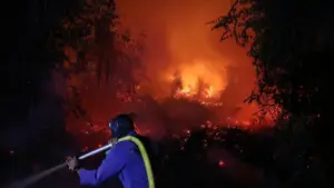 Indonesia tăng cường chữa cháy rừng khi khói lan sang Malaysia