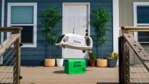 Uber Hợp Tác Với Zipline Để Giao Hàng Bằng Drone Cho Uber Eats