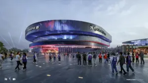 Phác thảo ban đầu của Sân Vận Động Mới của Đội Philadelphia 76ers Lộ Diện