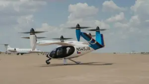 Taxi bay trực thăng thử nghiệm tại Texas