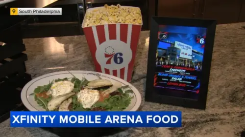 Các lựa chọn ẩm thực mới tại Xfinity Mobile Arena