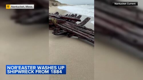 Chuyên gia hàng hải đến Nantucket điều tra di tích tàu đắm do bão Nor’easter